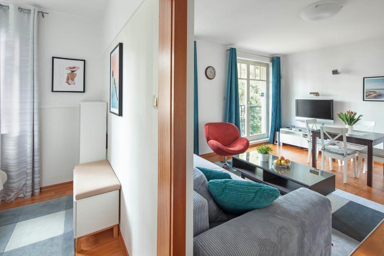 Sanhaus Apartments - Patio Mare - Apartament Z Balkonem I Parkingiem W Centrum โซพอต ภายนอก รูปภาพ